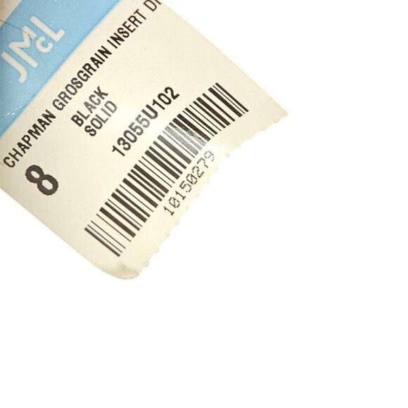 NEW J.McLaughlin 8 Black Chapman Grosgrain Trouser Pant Career Preppy - Picture 4 of 5